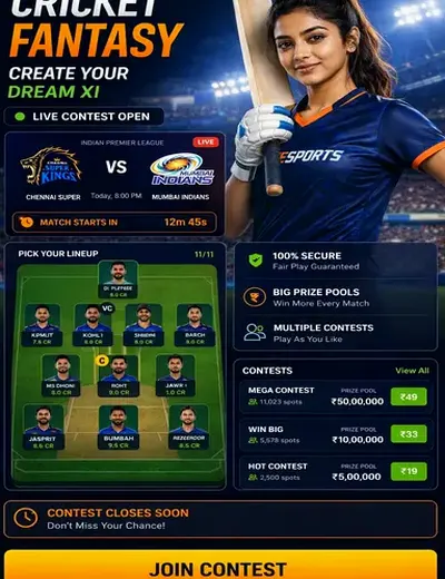 Hero11 (hero11) fantasy cricket & matchday visual 3